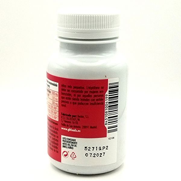 5HTP + B6 + Biotin + MG 650 mg 60 Kapseln - GHF Img 4