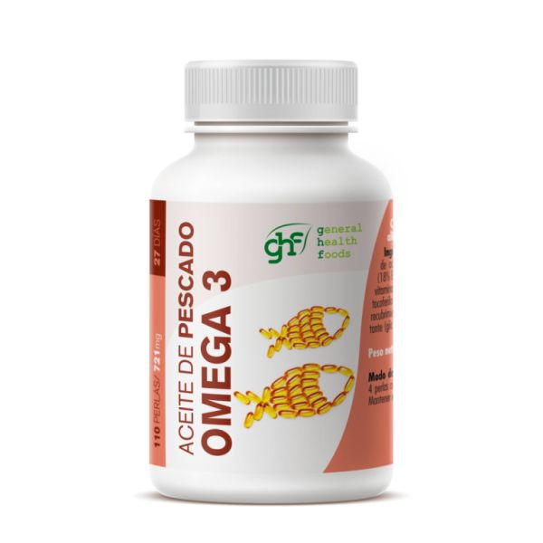 Aceite De Pescado Omega 3 721 mg 110 Perlas - GHF