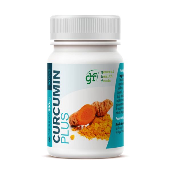 Curcumin Plus 550 mg 60 Cápsulas - GHF