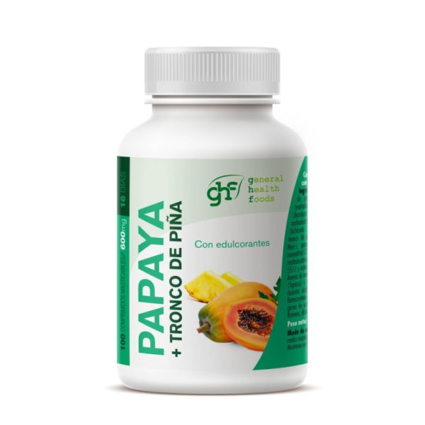 Papaia 600 mg 100 Compresse - GHF