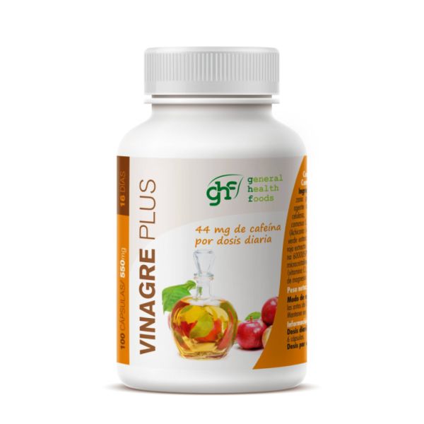 Vinaigre Plus 550 mg 100 Gélules - GHF