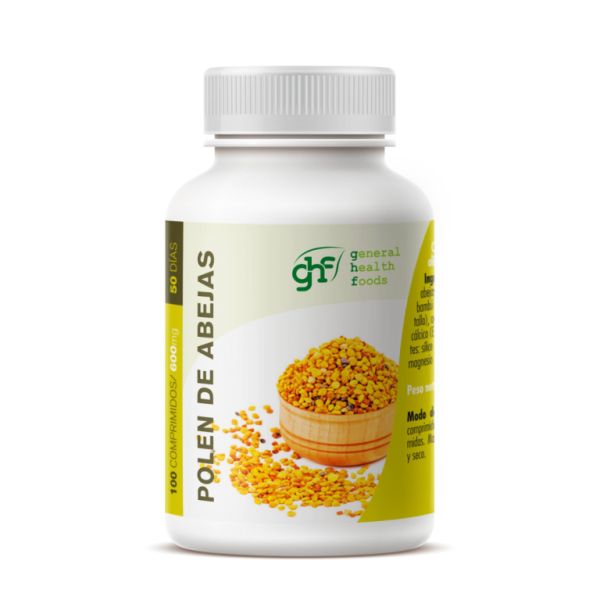 Bee Pollen 600 mg 100 Tablets - GHF