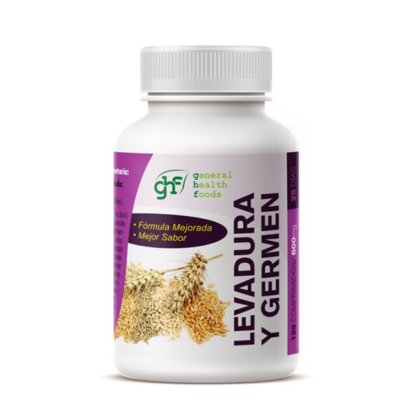 Levedura E Germe 600mg 125 Comprimidos - GHF