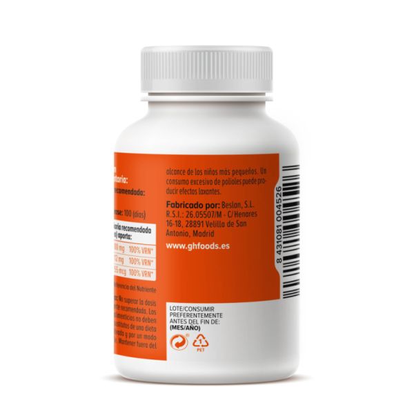 C + E + Selen 500 g 100 Kautabletten - GHF Img 2