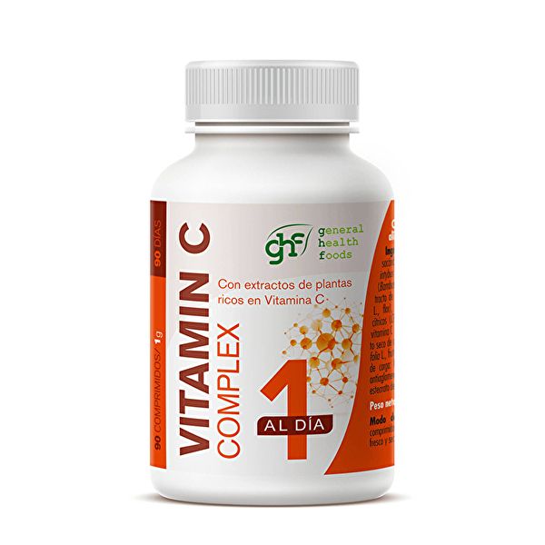 Complexe Vitamine C 1g 90 Comprimés - GHF