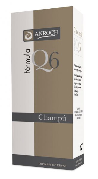 Anti-Haarausfall-Shampoo-Formel Q6 250 ml - ANROCH