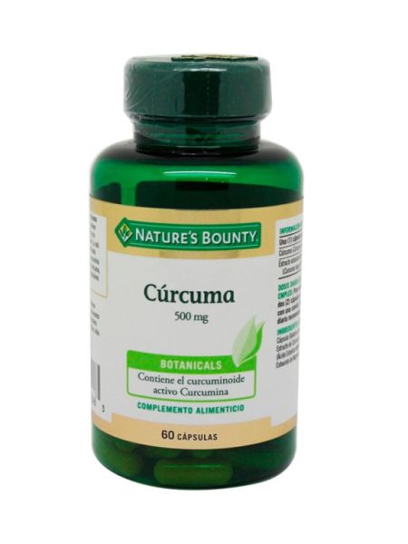 N's B- CURCUMA 500 gr 60 Cápsulas