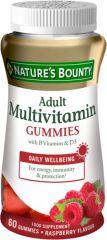 Kaufen NATURE'S  BOUNTY Multivitamin Erwachsene 60 Fruchtgummis Himbeere  Konsultieren Preis