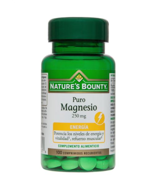 Magnesi 250 mg 100 Comprimits recoberts