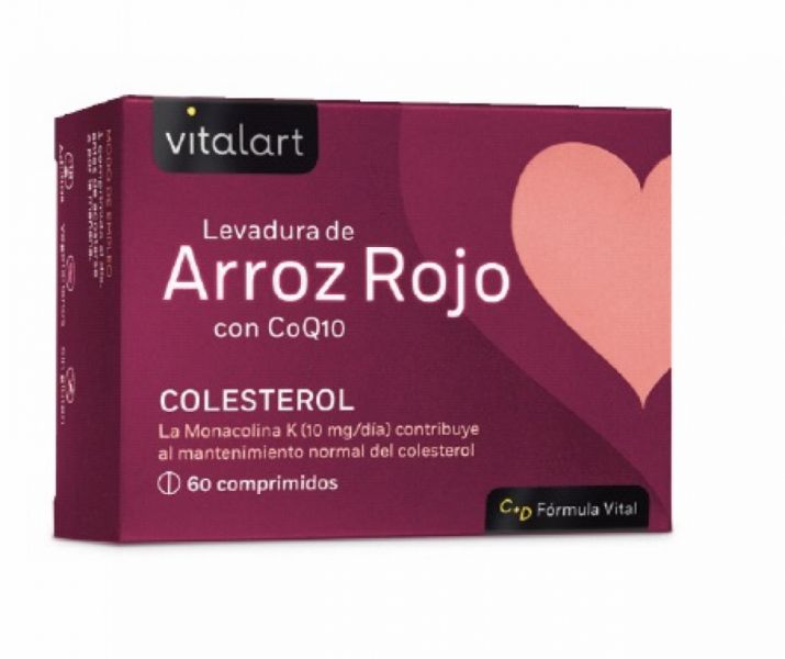 ARROZ VERMELHO COQ10 60 Comp - VITALART