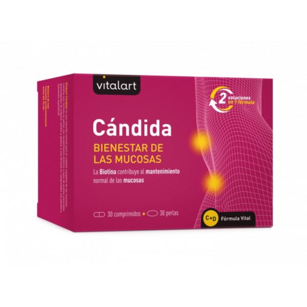 VITALART CANDIDA 30 Comp + 30 Parels - VITALART