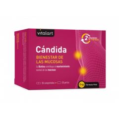 Kopen VITALART VITALART CANDIDA 30 Comp + 30 Parels Door 19,25€