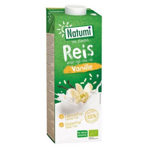 ARROZ DRINK BAUNILHA 1 L BIO - NATUMI