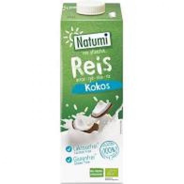 BEBIDA DE ARROZ DE COCO 1 L BIO - NATUMI