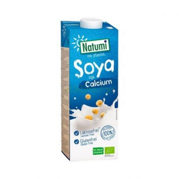 BEBIDA DE SOJA CALCIO 1L BIO - NATUMI