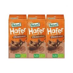 Acheter NATUMI BOISSON D'AVOINE CHOCO CALCIO BRIQUE 3 X 200ML BIO Par 2,69€