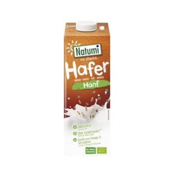 HAFERDRINK UND HANF BIO 1 L - NATUMI