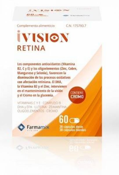 Visão Retina 60 Cápsulas - FARMAMIX