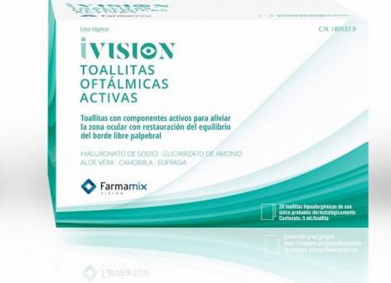 Vision Active Lingettes 20 Unités - FARMAMIX