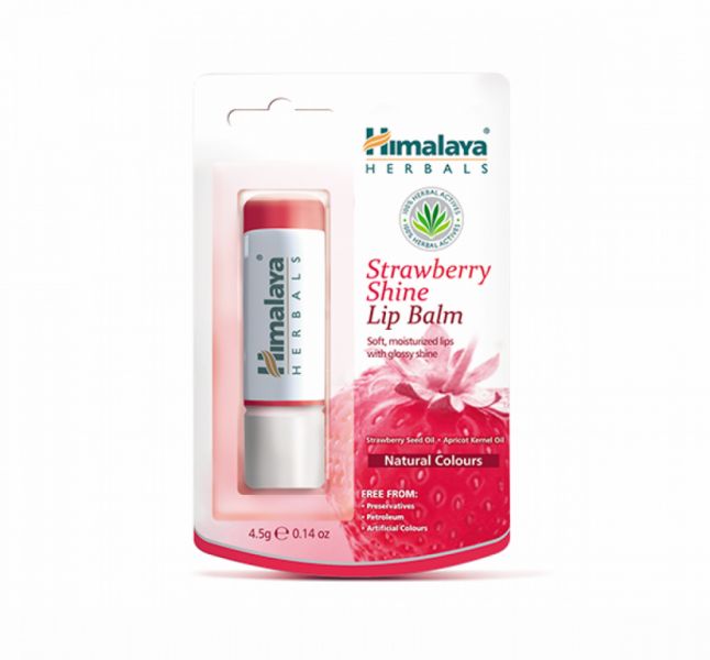 Aardbei Shine Lippenbalsem 4,5 g - MASS HERBA