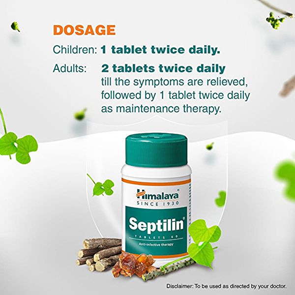 Septilin 100 Tablets - HIMALAYA Img 6