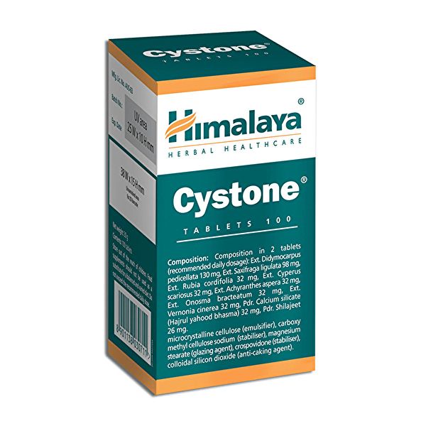 Cystone 100 comprimidos. Expulsa pedras nos rins Img 2