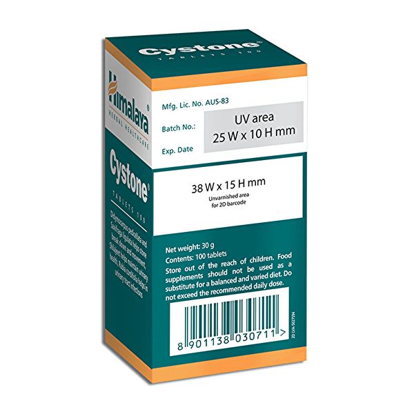 Cystone 100 tabletten. Verdrijft nierstenen Img 3