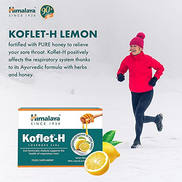 Koflet halspiller citron 2 X 6s - HIMALAYA Img 4