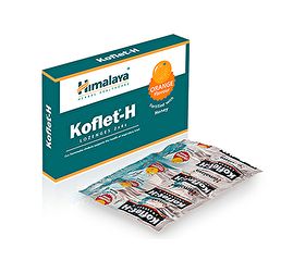 Buy HIMALAYA Koflet Throat Pills Orange 2 X 6s By 3,90€