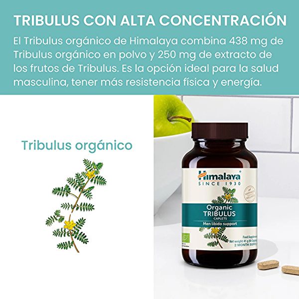 Tribulus biologico 60 capsule - HIMALAYA Img 6