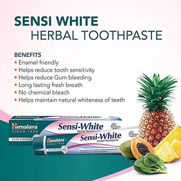 Whitening Sensitivity Toothpaste 100 ml - HIMALAYA Img 3