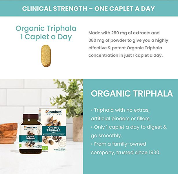 Triphala 60 Caps - HIMALAYA Img 4