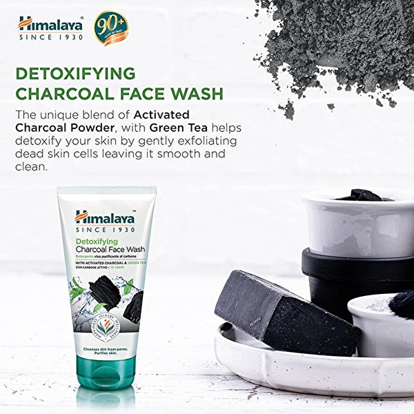 Charcoal Detox Ansiktsrengöring 150 ml - HIMALAYA Img 3