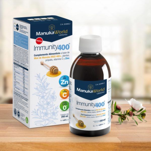 Immunität 400+ Sirup 250 ml - MANUKA WORLD Img 2