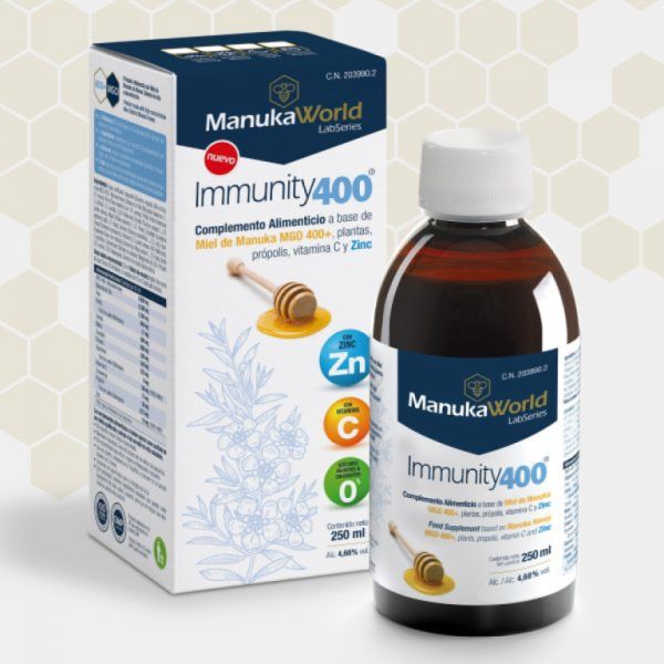 Immunità 400+ Sciroppo 250 ml - MANUKA WORLD