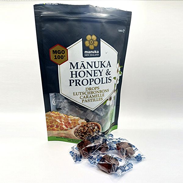 Caramels MGO 100+ Mel de Manuka & Pròpolis 30% Mel de Manuka & Isomalt 120 g Img 2