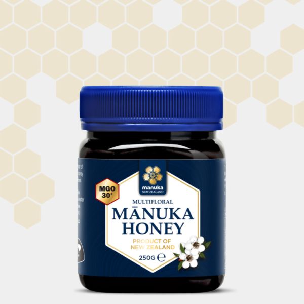 Raw Manuka Honey Multifloral MGO 30+ 250 g