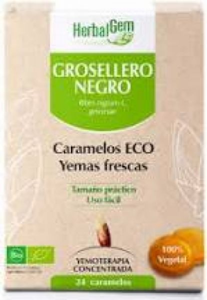 Grosellero Negro Bio 24 Caramelos - HERBALGEM