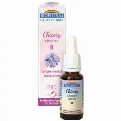 Comprar BIOFLORAL Flores Bach 08 Chicory Achicoria BIO 9 g Por 8,55€