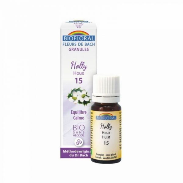 Bachblüten 15 Holly BIO 9 g - BIOFLORAL