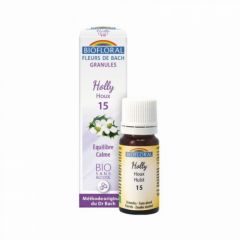 Comprar BIOFLORAL Flores de Bach 15 Holly BIO 9 g Por 8,55€