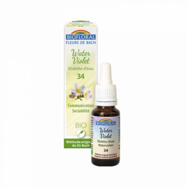 Bachbloesems 34 Waterviolet BIO - BIOFLORAL