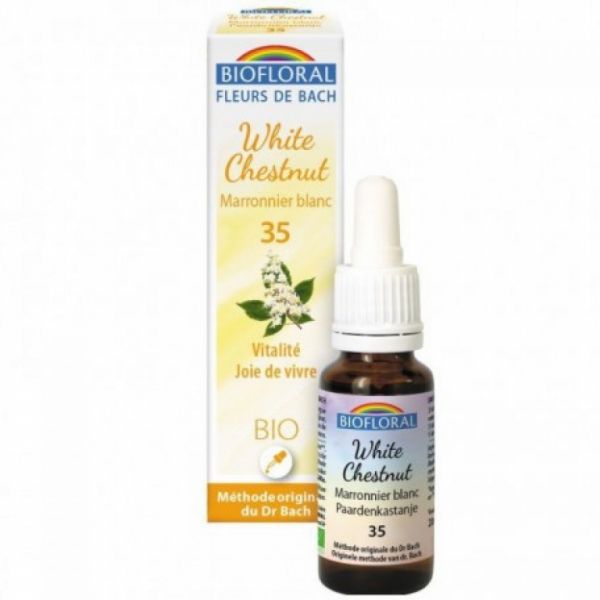 Flores Bach 35 White Chesnut BIO - BIOFLORAL