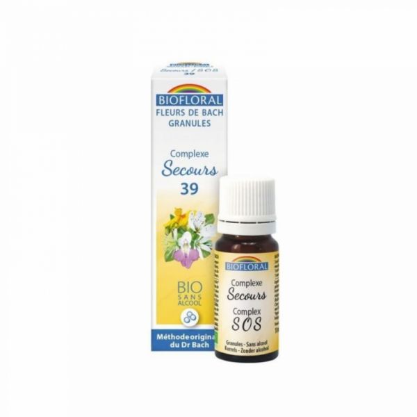 Fleurs de Bach Complexe Urgence BIO 9 Granules