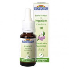 Buy BIOFLORAL Bach Flowers 18 Impatiens BIO 20 ml By 8,55€