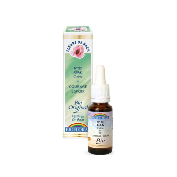 Fiori di Bach 22 Quercia BIO 20 ml - BIOFLORAL