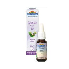 Acheter BIOFLORAL Fleurs de Bach 33 Noix BIO 20 ml Par 9,90€