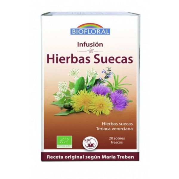 Infusión Hierbas Suecas BIO 20 Sobres - BIOFLORAL