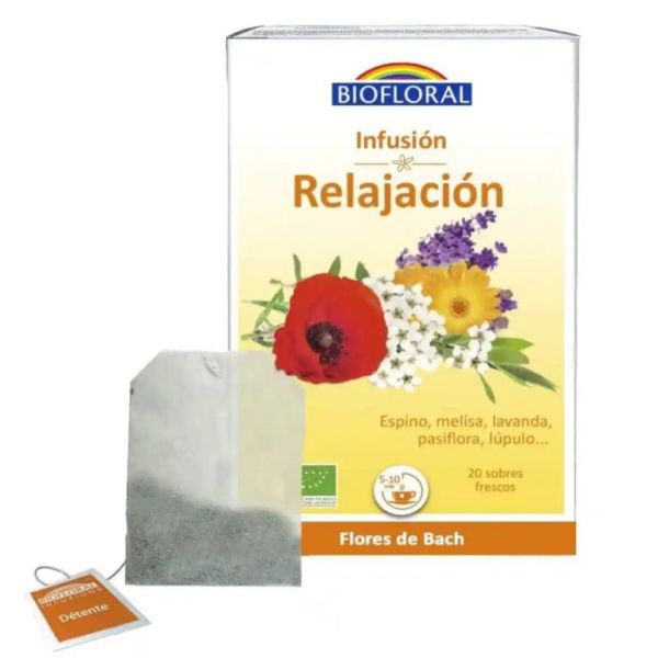 BIO Relaxation Infusion 20 kuvert - BIOFLORAL