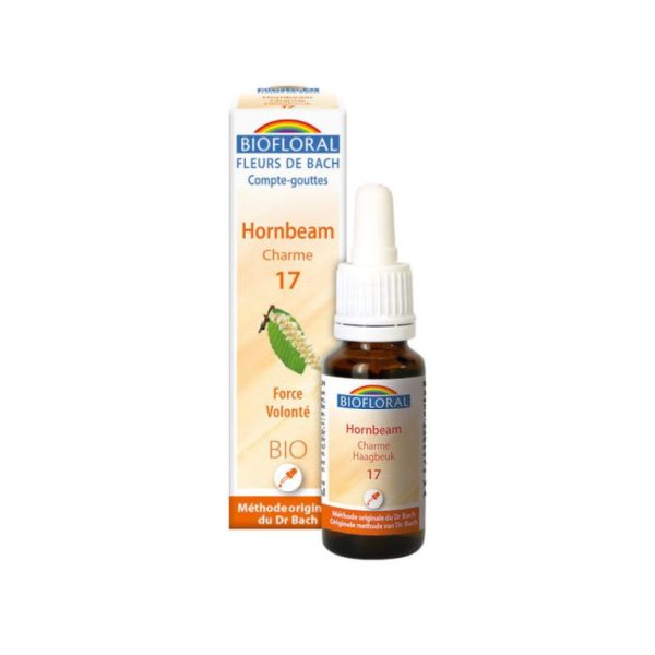 Bachbloesems 17 Haagbeuk BIO 20 ml - BIOFLORAL